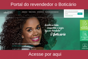 Portal do revendedor o Boticário