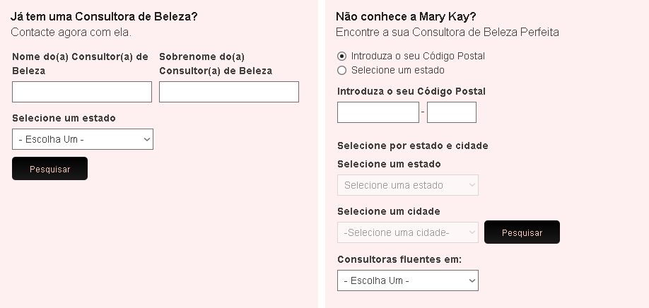 onde encontrar consultora Mary Kay